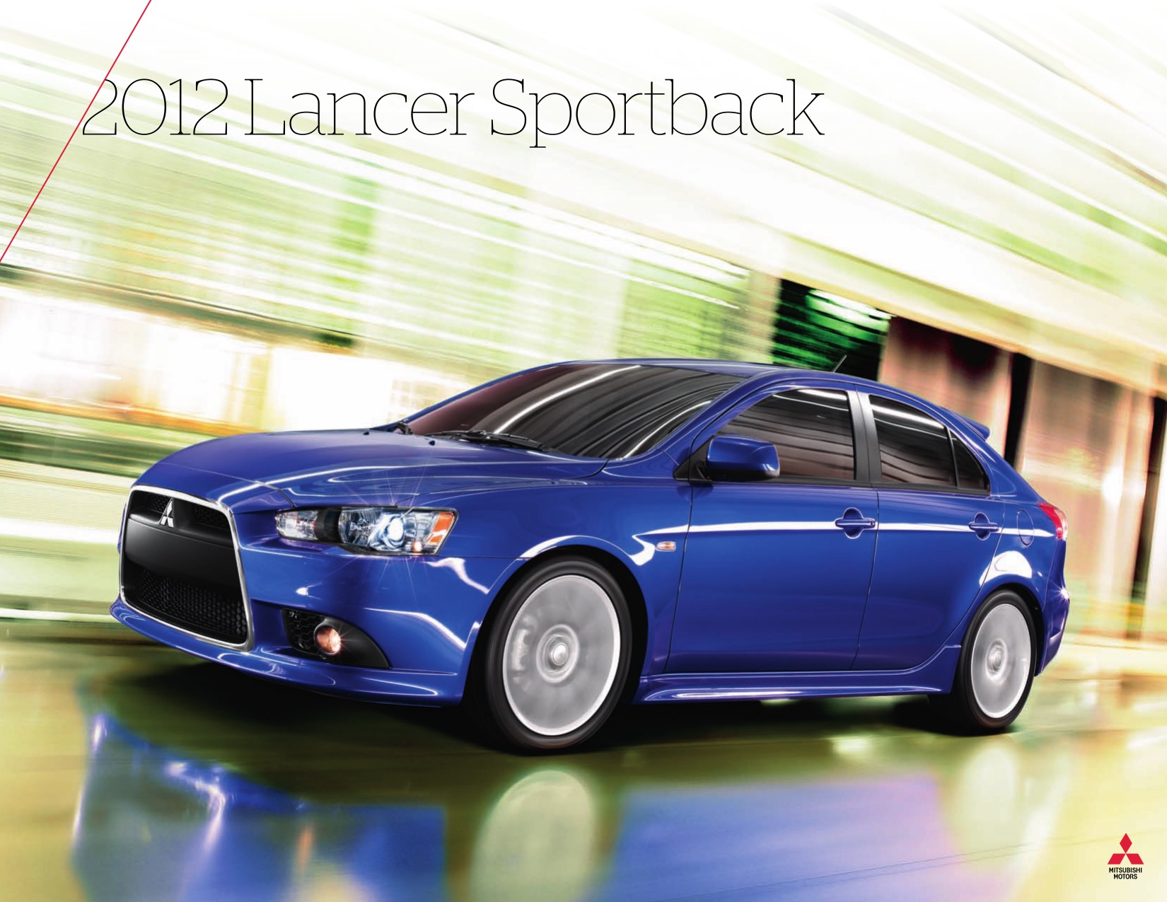2013 Mitsubishi Lancer Sportback Brochure